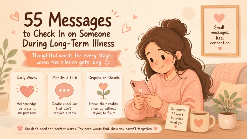 Messages To Check In On Someone During Long Term Illness