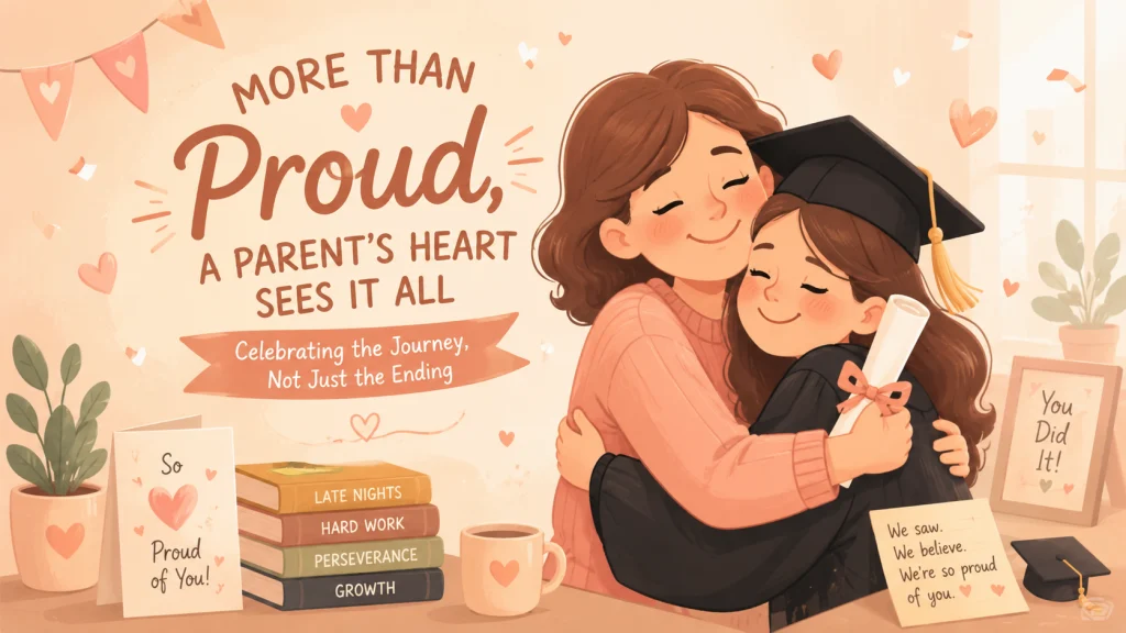 Proud Graduation Message From Parents