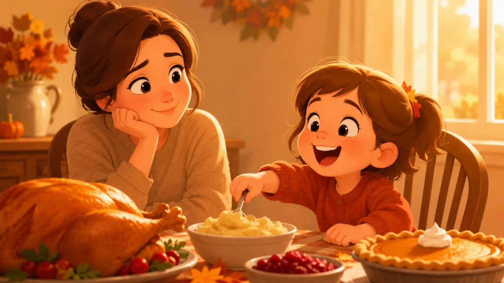 From Parents To Children At Thanksgiving