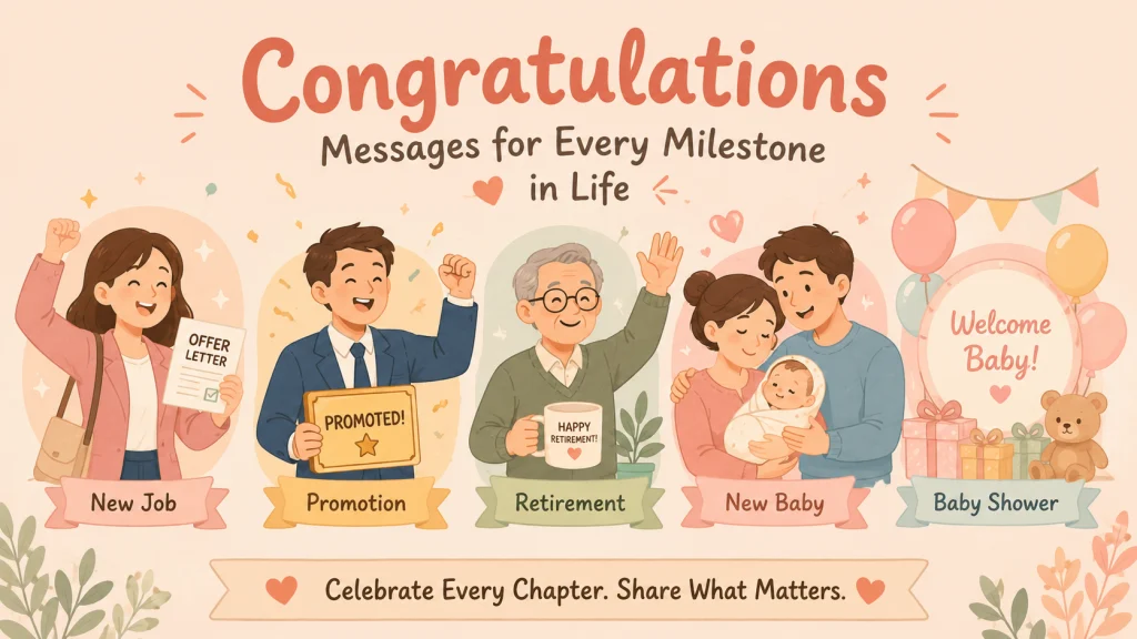 Congratulations Messages