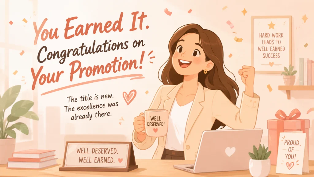 Congratulations On Promotion Message
