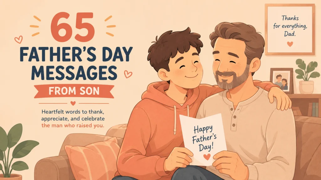 Fathers Day Message From Son To Dad