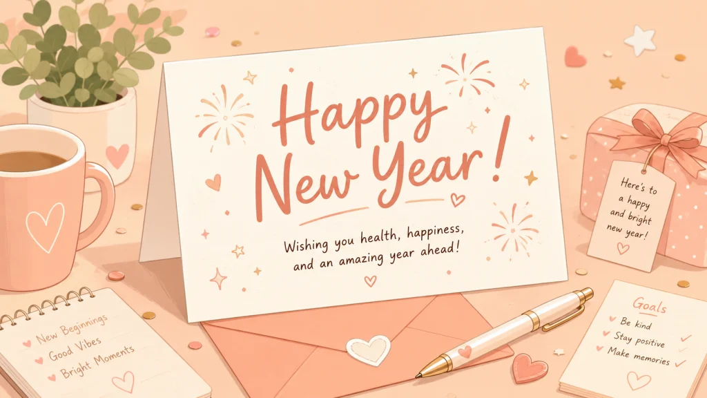 Happy New Year Card Message