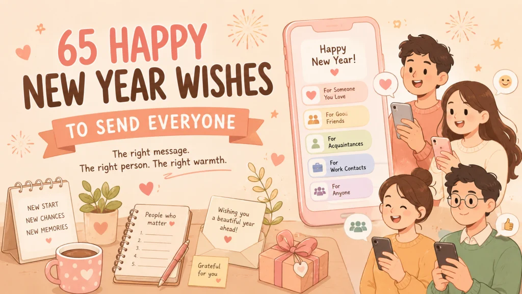 Happy New Year Wishes To Send Everyone