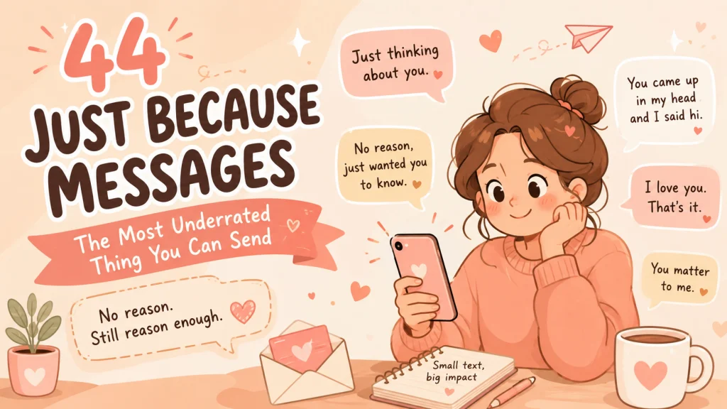 Just Because Messages