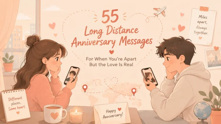 55 Long Distance Anniversary Messages: The Year You Shared Is Real Even If You’re Not Together