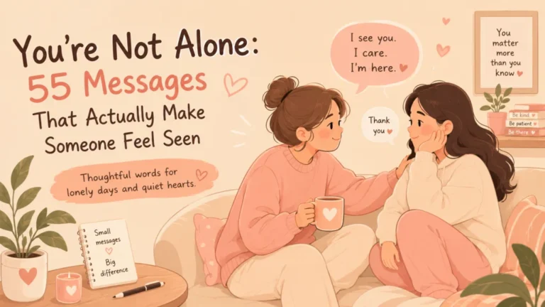 55 Messages for Someone Who Is Lonely: Words That Make Someone Feel Less Alone