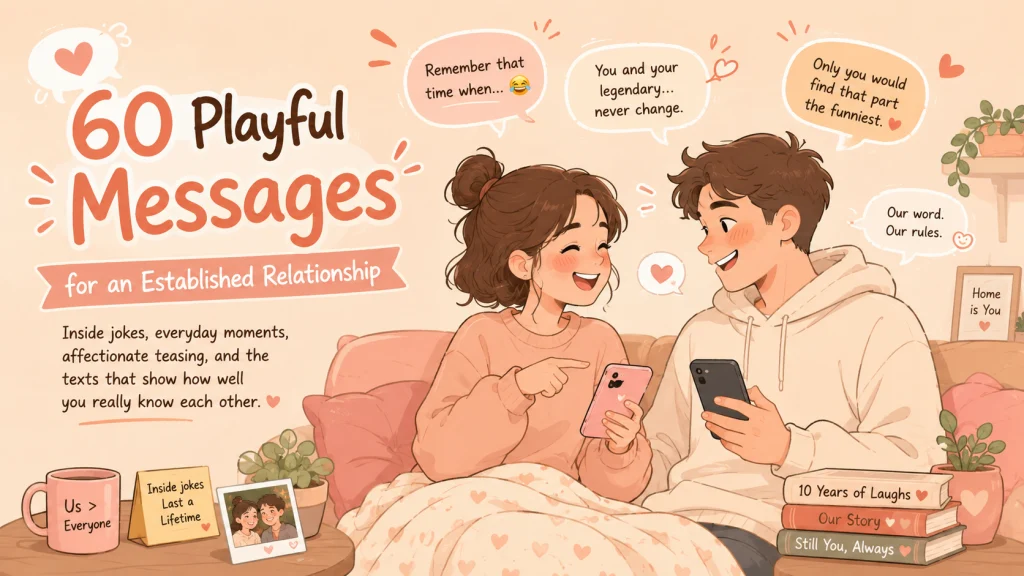 Playful Messages For Established Relationship