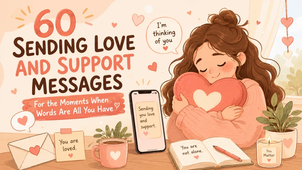 Sending Love And Support Messages